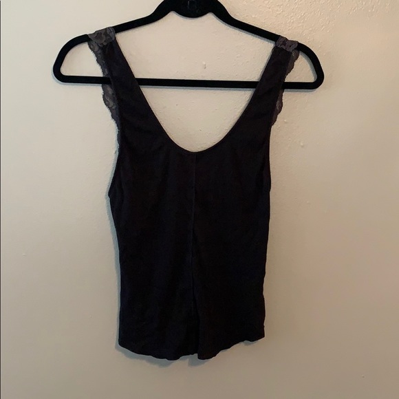 Donating TODAY! Free People Lace Strap Tank Top - Picture 1 of 2